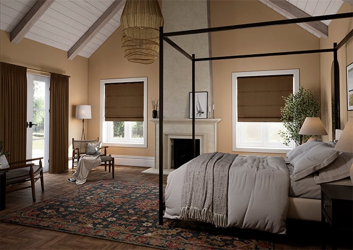 Sicily, Chocolate - Roman Blind - Image 7